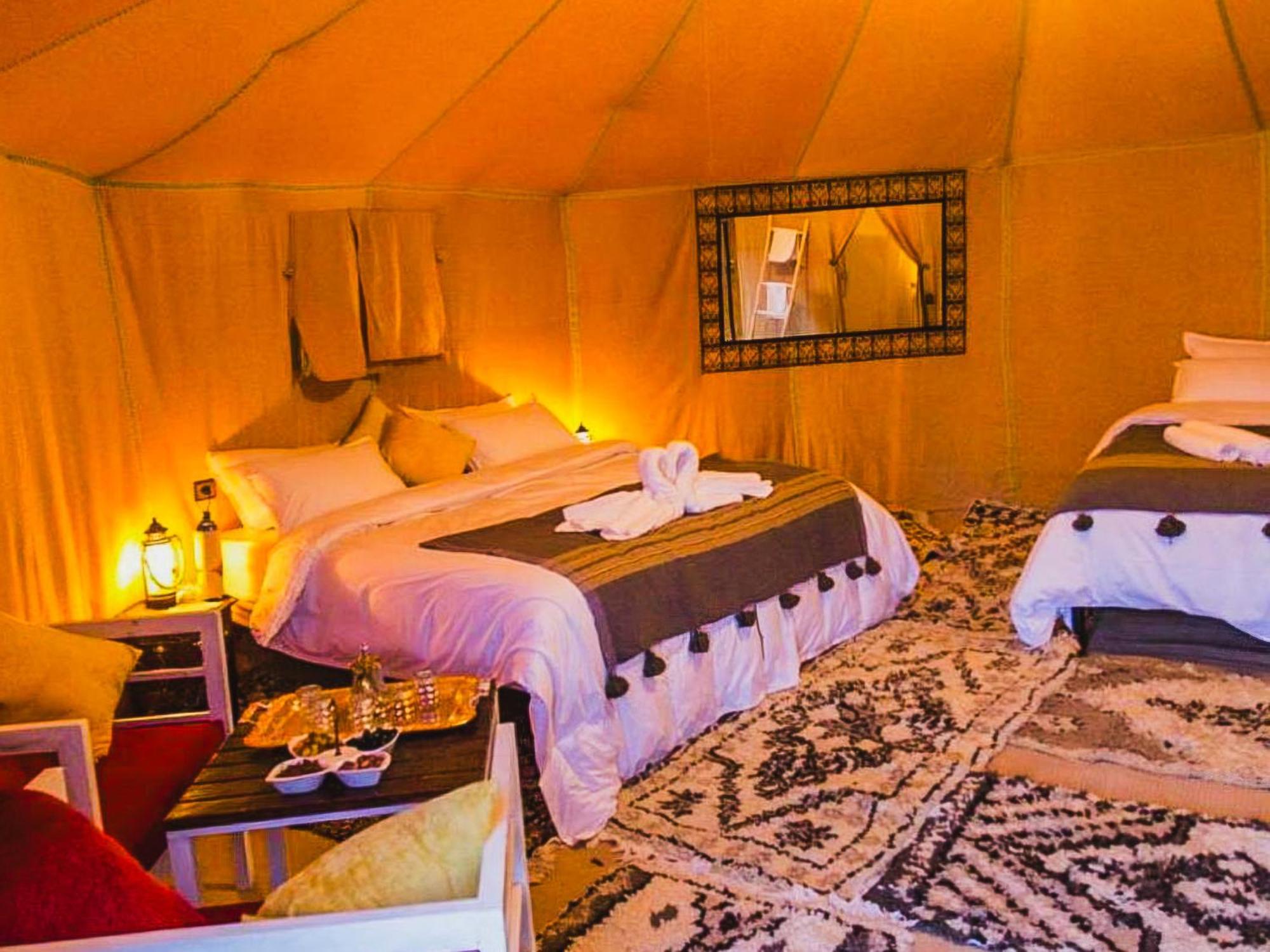 Hotel Sahara Deluxe Camp Merzouga Exterior foto