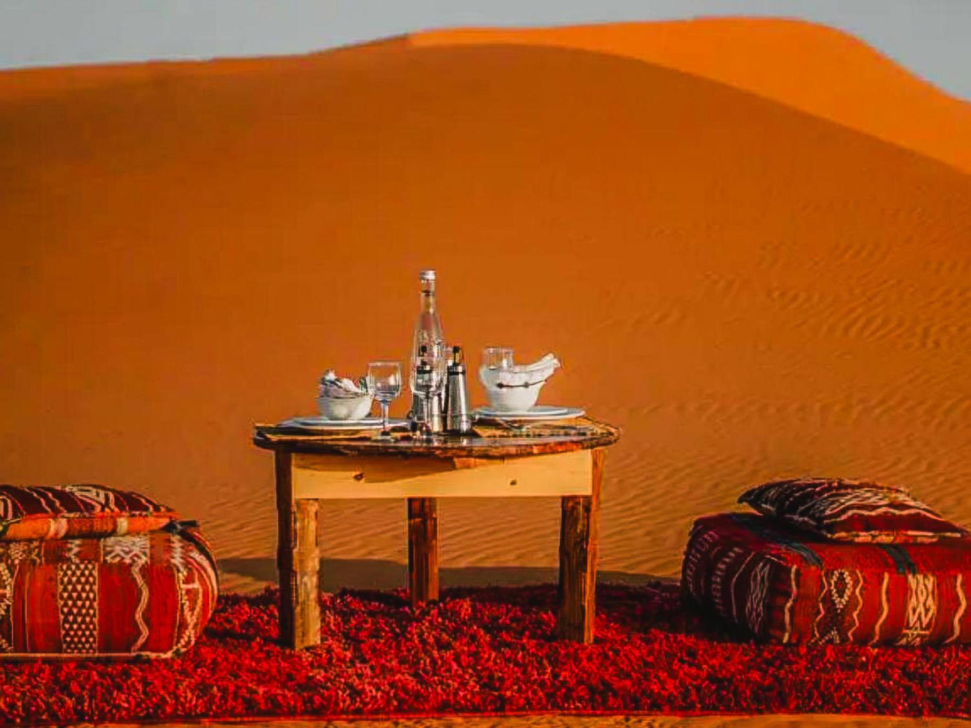 Hotel Sahara Deluxe Camp Merzouga Exterior foto
